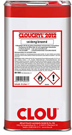 Clou Professionnel Clou Cryl 2012 seidenglänzend 5 l