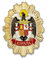 Outletdelocio. Placa Metalica Escudo Aguila de España. Especial para Cartera de Bolsillo