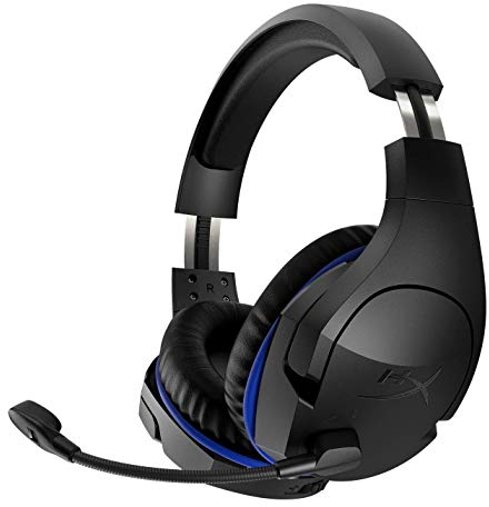 HyperX HX-HSCSW-BK Cloud Stinger Wireless - Casque gaming sans fil pour PS4