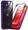 Phoneaura für iPhone 11 360 Grad Schutzhülle für iPhone 11 Handyhülle; iPhone 11 Hülle mit Folie und iPhone 11 Schutzglas, Komplettschutz 11 (VORNE+HINTEN)