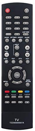 TZZ00000007A Telecomando di ricambio - VINABTY TZZ00000007A Telecomando per Panasonic TV TX-L32C5B TX-L32C5E TX-L42U5B TX-L42U5E TX-LR19X5 TX-LR32U5 Remote Controller