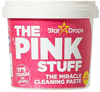 Vision4ever 500 grams Pink Stuff Cleaning Paste Saucepan Barbecue Oven Cleaner