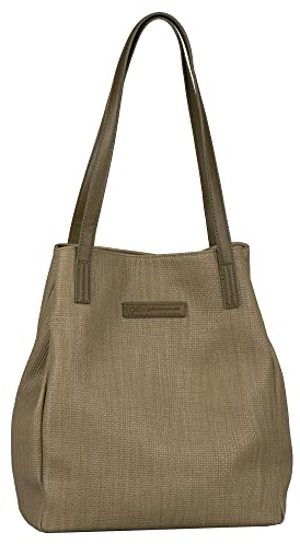Denim TOM TAILOR, ARONA SUMMER, Damen, Shopper ohne Reisverschluss, L, Khaki