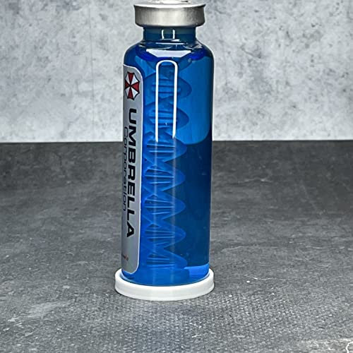 ELACE - Frasco de virus resident Evil para Cosplay (01 T, para uso en abanico de arte y cosplay, ideal para colección, altura de 85 x 25 mm, virus (tipo C)