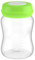 Bouteilles de Lait Maternel, 4PCS Bouteilles de Stockage de Lait Maternel Bouteilles de Congélateur de Lait Maternel Étanches de Grand Calibre avec Joint en Silicone 180ml