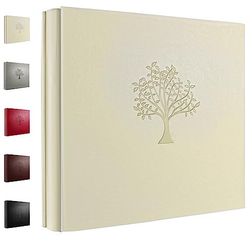 600 Photo Album for 4x6 600 Large Photos Premium Leather Cover Inner Black Page Vertical Photo Book for Family Wedding Graduation