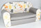 musehouse – Kindercouch, 2-in-1 faltbares, stabiles Mini-Sofa für Kinder, kleine Fallschirmjäger-Möbel für Kleinkinder im Kinderzimmer