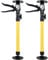 Eummy 2Pcs Telescopic Quick Support Rod Adjustable 30-59cm 3rd Hand Support System Heavy Duty 40KG Capacity Support Pole Non-Slip Door Frame Strut Telescopic Prop for Plasterboard Drywall
