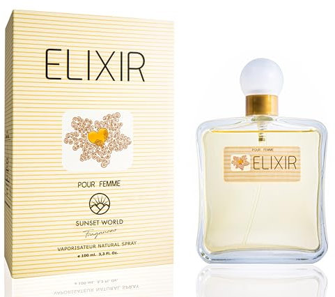 Elixir - Compatible avec Aromatics Elixir. Eau De Cologne Intense 100 ml, Parfum Pheromone pour Femme, Parfum Generique