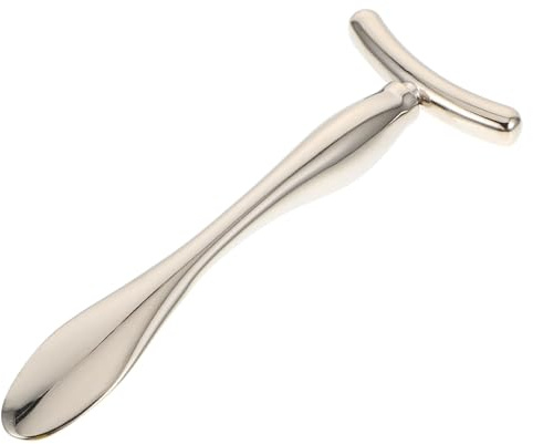 Zinklegierung Augencreme Massagestift 4 Stück für Pflege | Silberne Ausführung, Tragbar und Leicht zu Verwenden, für Creme und Hautpflegeprodukte, für Mädchen