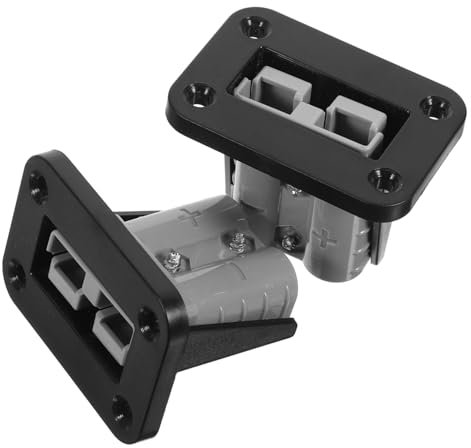 ABOOFAN 2pièces Lot De Connecteurs De Batterie à Connexion Rapide Pour Treuil Et Remorque Prise De Déconnexion Rapide Pour Faisceau De Câbles