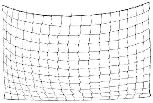 Bonalake Pool Float Storage Net, Elastic Mesh Pool Storage Organizer Heavy Duty Holder for Inflatable Rafts, Noodles, Balls, Black, 5x7 Ft Net Float