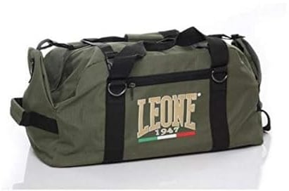 LEONE 1947, Sporttasche, Unisex-Erwachsene, Grün, Taglia Unica, AC909