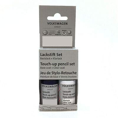 Original Audi VW Lackstift Set Lavagrau Perleffekt LZ7L