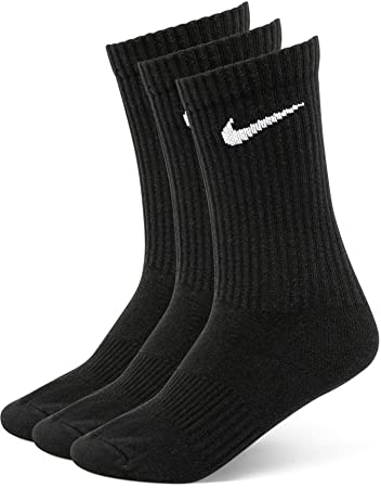 Nike Socks Everyday Ltwt, Calzini Uomo, Nero, M