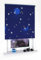 Liedeco® Rollo, Fenster Rollo, Kettenzug-Rollo / 122 x 180 cm (Breite x Höhe), Sternenhimmel/Stoff mit Dekor, Verdunkelnd, Abdunkelnd, Blickdicht/Breiten 60-200 cm/Variable Montage möglich