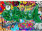 Runa Art Fototapete Graffiti Streetart Modern Vlies Wohnzimmer Schlafzimmer - Made in Germany - 308 x 220 cm Bunt 9067010a