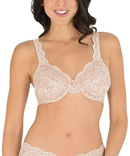 Smart & Sexy Soutien-Gorge à Armatures en Dentelle Non doublé pour Femme, in The Buff, 110E