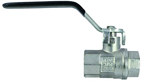 OASE 44526 Promax Kugelhahn voller Durchgang Innengewinde 3/4, 1 Stück, silber | Hahn | Zubehör | Durchgang