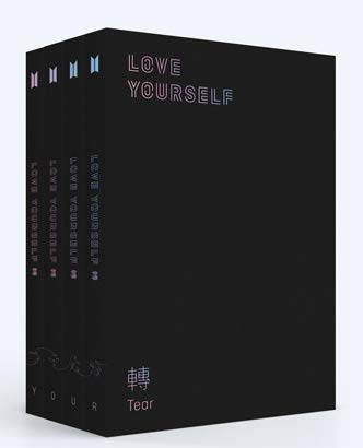 BTS Vol.3 Album LOVE YOURSELF Tear BANGTAN BOYS 4CD [ Y+O+U+R ] Music Album Set + 4 Official Posters