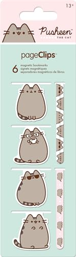 Pusheen The Cat Magnetische Seitenclips (6er-Pack) Schreibwaren
