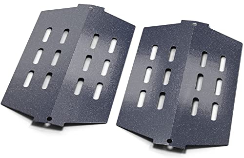 GFTIME 33.7cm 7622 Barra para Weber Genesis 300 Series, Genesis E310 E320 E330 S310 S320 S330 con perillas de Control Frontales (2011 y más recientes), Barra de Acero de Porcelana Weber 65505 62756