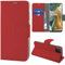N NEWTOP Cover Compatibile con Oppo Reno 4Z 5G / A92S, HQ Lateral Custodia Libro Flip Chiusura Magnetica Portafoglio Simil Pelle Stand (Rosso)