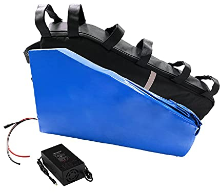 with Charger 72V 52.5Ah 20S15P ebike Battery Li-ion Triangle Bag Electric Bicycle Tricycle Motorcycle 330x565x120x520x130x72mm