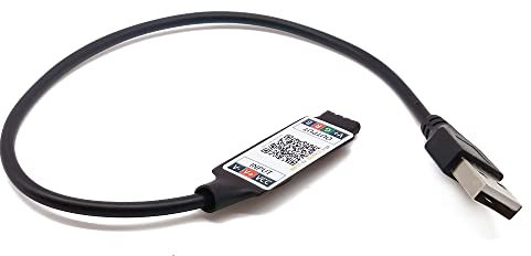 Controller USB LED RGB da 5 V, compatibile con Bluetooth, per 5 V 5050 2835 RGB striscia luminosa TV PC fai da te, multicolore