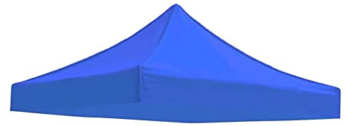 apofly Außenterrassen -Baldachin -Abdeckung Ersatz - Pavillon Pavillon Dach Tarpaulin Sonnenschirm (blau, 2x2 M), Klappzelt -tuchsschild Vier Ecke Big Regenschirm