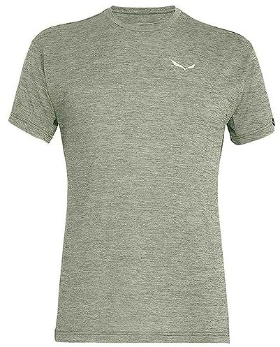 SALEWA Puez Melange Dry'Ton T-Shirt Uomo, Nero (Shadow Melange), 4XL