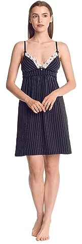 Vive Maria French Dandy Damen Negligée schwarz Allover