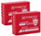 Baxxtar MaxProtect NP-W126s NP-W126 Batterie (2X 1140 mAh) avec capteur NTC Actif et boîtier de Protection V1 - sans Restriction d'utilisation - Fuji X100VI X-M5 X-T20 X-T30 X-T30 II X-T50 ecc.