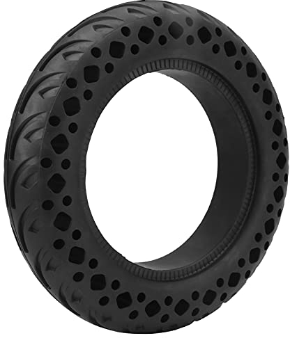 E Scooter Reifen, Vollgummireifen 10 X 2,0 Zoll Vollreifen-Rollerreifen Explosionsgeschützter Elektroroller-Reifen Solides Rutschfestes Gummirad Ersatzräder Für Roller
