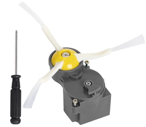 Benfosh Motore a spazzola laterale migliorato per iRobot Roomba serie 500/600/700/800 870 880 760 770 780 500 600 700 595,Pezzi di ricambio per aspirapolvere,Grigio