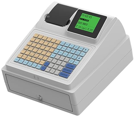 Registrierkasse, 8 Digitale LED-Kommerziell-Kassensysteme, Registrierkasse, Cash-Management-System, elektronische Registrierkasse, Thermo-Registrierkasse