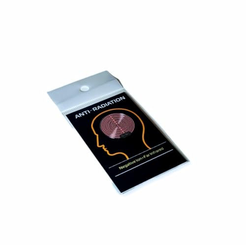Anti-Radiation Sticker for Mobile Phones and Laptops, Negative Ion Far Infrared
