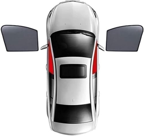 ZhangJW Seitenscheiben-Sonnenschutz für Skoda Superb 2009-2013,Magnetisch Ansaugend Doppeltes Netz,Staubdicht,UV-Schutz