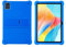 MQVQAUBST Funda de Silicona Suave con Soporte for Tableta Compatible con Teclast M50/M50Pro/M50HD de 10,1 Pulgadas, Funda Protectora a Prueba de Golpes(Blue,For Teclast M50)