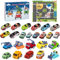 QmjdDymx Car Advent Calendar 2024 Hartes und Anti-Impact-Adventskalender 2024, Adventskalender 2024 Kinder mit 24 Trägheit Auto, Adventskalender für Jungen Mädchen, Autos Adventskalender 2024
