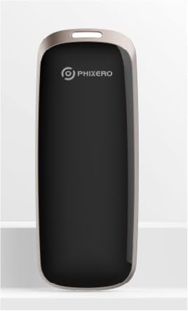 PHIXERO P10PRO Externe Tragbare NVMe SSD 2TB, Bis zu 1050MB/s, USB 3.2 Gen2, Inklusive 2-in-1 USB C Kabel, Externe Festplatte Portable SSD für iPhone 15+/Android/Windows/Mac, Schwarz