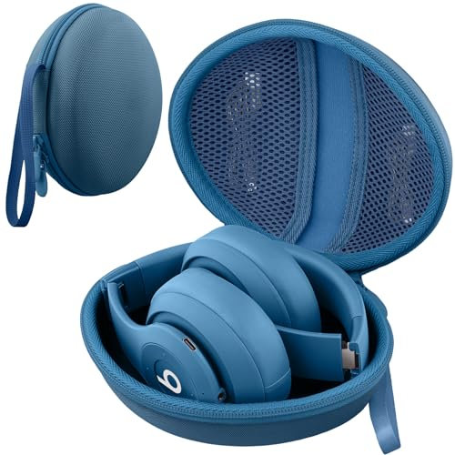 co2CREA Hard Travel Case for Beats Dr. Dre Studio Pro /Studio3 /Solo pro /Solo4 /Solo3/ Solo2 /Solo Wireless Noise Cancelling Over-Ear Headphones (Case Only)