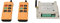 Klanata Interruttore relè di controllo remoto senza fili a 6 canali, trasmettitore e ricevitore 433 MHz 12 V CC, controller universale per porte e finestre con luce motore