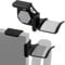 GEEKRIA Supporto a morsetto per cuffie per monitor, montaggio su schermo, gancio per cuffie da gioco, compatibile con cuffie Sennheiser, Bose, Beats, Razer, HyperX, Sony (nero, confezione da 2)