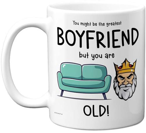 Funny Mug for Boyfriend - Sofa King - Rude Happy Birthday Gifts for Partner Spouse from Girlfriend Partner, Novelty Gift Presents, 11oz Ceramic Dishwasher Safe Premium Mugs