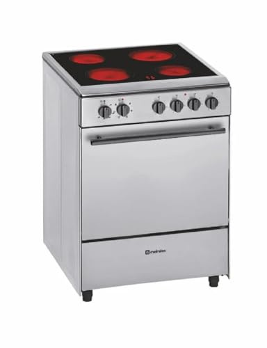 Meireles Cocina eléctrica E604X.1 55L 4 Zonas Inox
