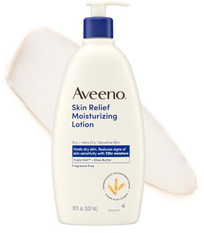Aveeno Active Naturals Skin Relief Moisturizing Lotion, Fragrance Free - 18 Oz