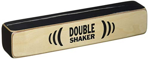 Schlagwerk SK40 Double Shaker - Professioneller Percussion Shaker aus Holz, Multi-Klangkörper für kräftigen und vielseitigen Sound - Rhythmus für Einsteiger und Profis - Made in Germany