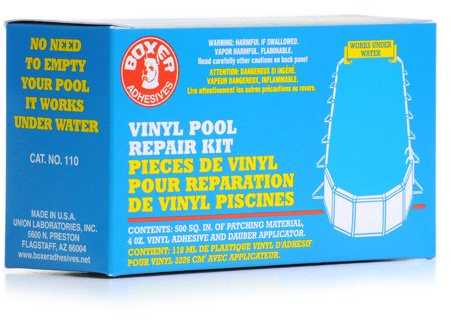 4oz Underwater Glue and Material Repair Kit, Vinyl Pool Repair Kit