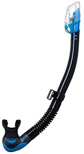 Tusa Hyper dry Elite 2 - Trockenschnorchel Erwachsene - schwarz blau
